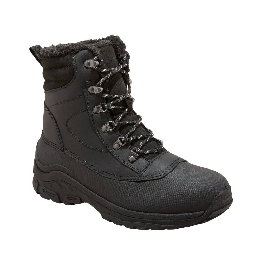 NEW All In Motion Mens Blaise Winter Boots 91112082 Black 13